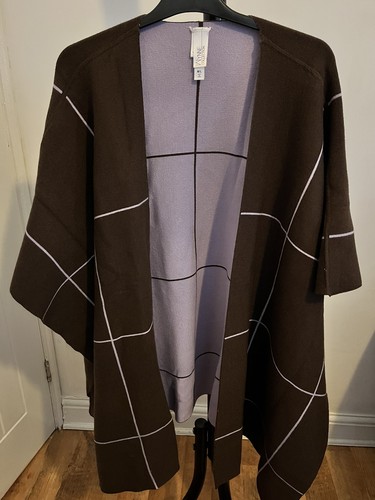 Wynne Collection Schal / Halstuch / Topper - braun / lila M/L - Bild 1 von 7