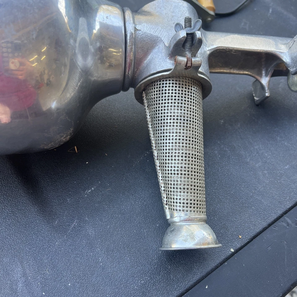Molinillo de tomate vintage Supreme Strainer Philadelphia PA parte 17" Foto 2 de 4