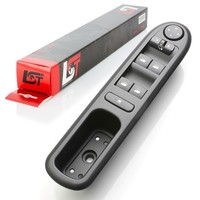 Elektr Fensterheber / Spiegel Kombi Schalter Vorne Links FÜR Peugeot 407 SW