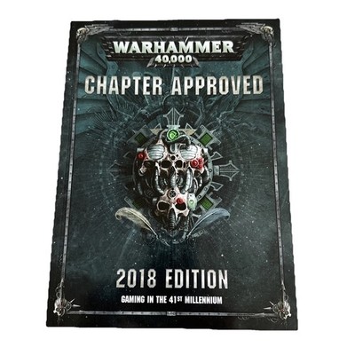 Warhammer 40,000: Chapter Approved 2018 Edition 40K Games Workshop