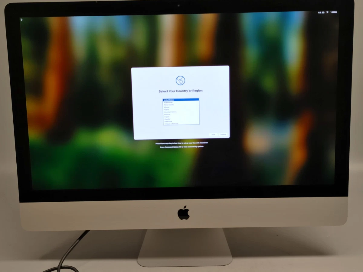 Apple iMac SSD (Solid State Drive) 1 TB or more Apple Desktops