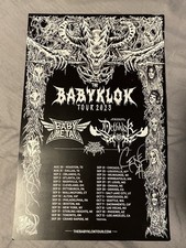 Dethklok Babymetal Signed Poster 2023 (Heavy Metal)