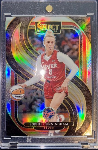 🔥2025 Panini Select WNBA - Premier Level Sophie Cunningham #159 Silver Prizm