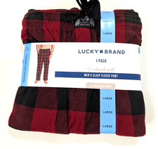 Lucky Brand Mens Size L Pajama Pants Cloud Fleece Drawstring Waist Sleepwear