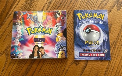 Vintage Pokémon The First Movie M2M CD Single & TCG Rules Booklet Version 2 Lot