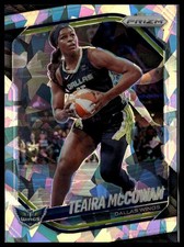 2025 Panini Prizm WNBA #48 Teaira McCowan Ice Prizms