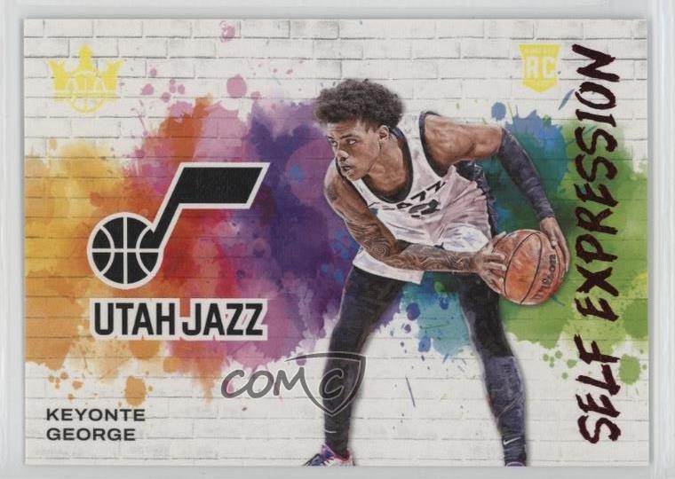 2023 Panini Court Kings Self Expression Ruby /149 Keyonte George #25 Rookie RC