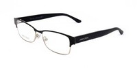 Jimmy Choo JC206 Matte Black Gold 53/16/145 Damen Brillen