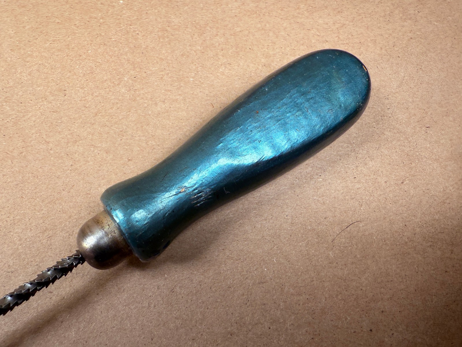 Vintage German File Rasp Stickleback 7" Coastal Woodworking Tool FREE SHIPPING