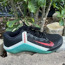 Nike Metcon 6 \'Black Light Blue Fury Light Bone\' Men\'s Size 9 [CK9388-070] Nike Metcon 6 Black Light Blue Fury for Sale | Authenticity  main image 3