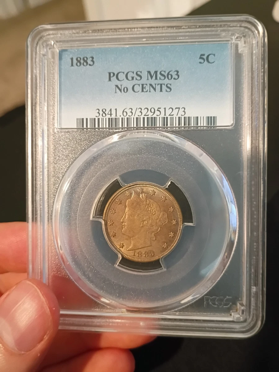 期間限定お値下げ！激レア！早い者勝ち！　数字のない数学 MS 63 Graded 1883 Year US Liberty Nickels (1883-1913) for sale | eBay