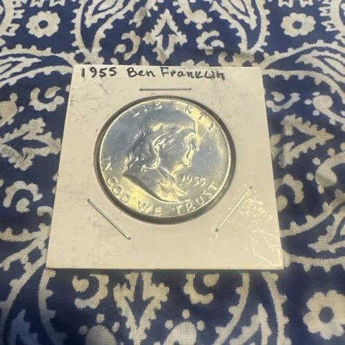 1955 Franklin Silver Half Dollar BU Condition Ships Lower 48 FREE