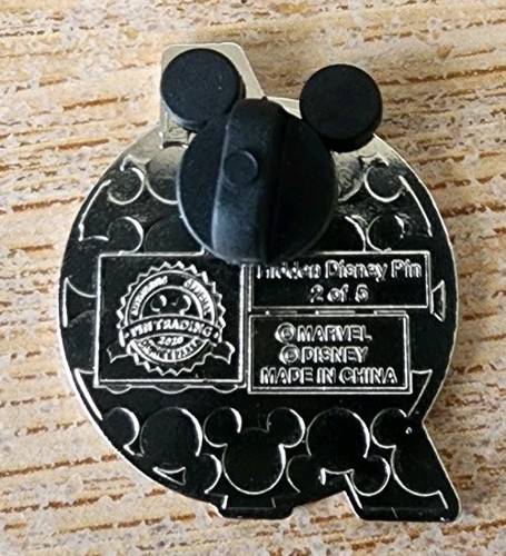 Marvel Avengers Black Widow Hidden Mickey - 2020 WDW Disney Pin - Picture 2 of 2