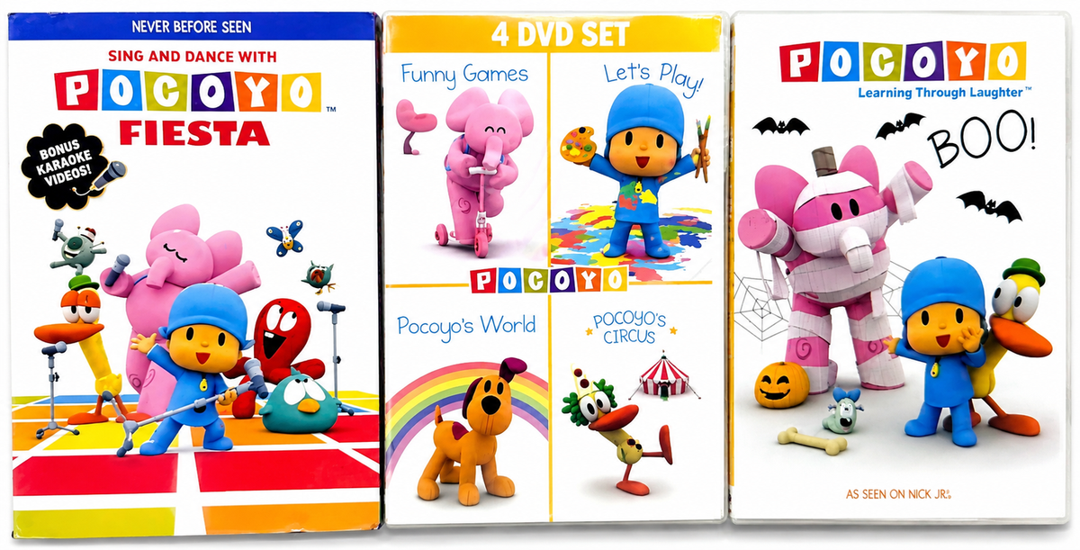 Ultimate Pocoyo Nick Jr: 6 Movie Learning & Educational (DVD Set