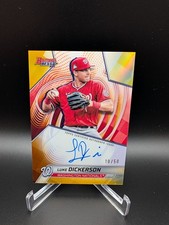 🔥2025 Bowman's Best of 2025 Auto Gold Refractor ⚾ Luke Dickerson (RC) #10/50🔥