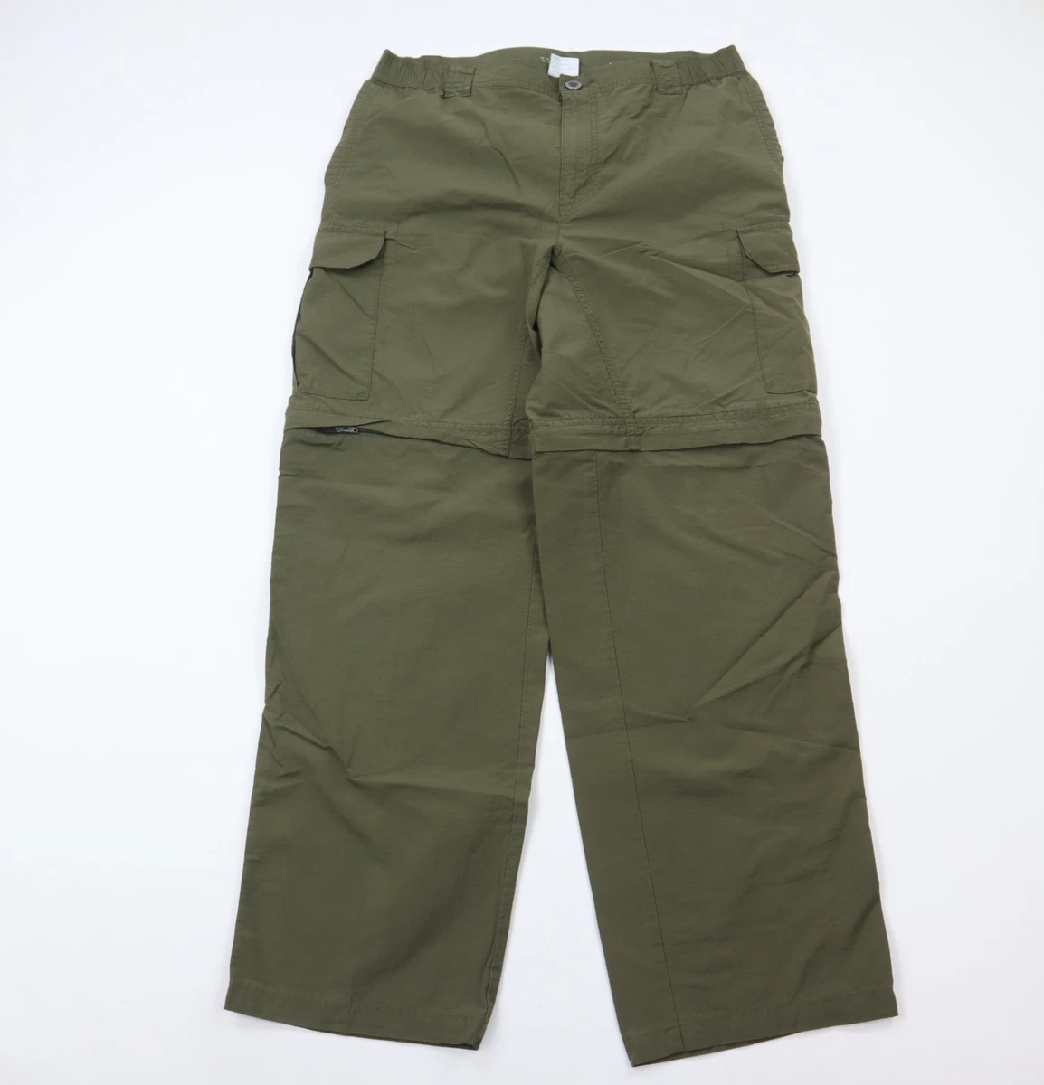 Pantalon Columbia Homme Coupe Régulière 32x30 – Coton Vert Olive – Très Bon état