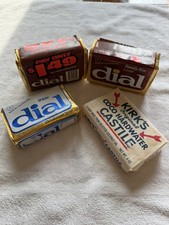 DIAL GOLD Deodorant Soap 70s 80s Vintage Foil Wrap 7 ounce Bars MADE IN USA
