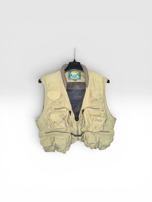 Hodgman Fly Fishing Vest Green Style# 3971 Men s Large