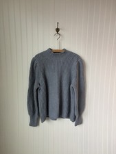 Boden Women's blue knit Pullover Sweater US size 14