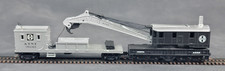 N Scale - Bachmann 46612 - Santa Fe - MOW Crane Car and Boom Tender