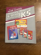 Abeka Home school K5 Phonics Reading Writing Curriculum Lesson Plans Abeka