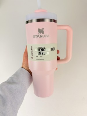 NEW AUTHENTIC Stanley Quencher 40 Oz Tumbler Bloom Light Pink - Brand New In Box