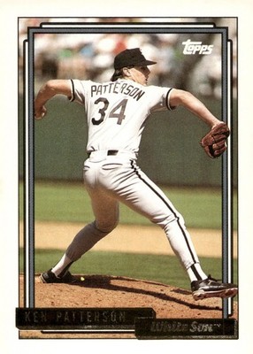 1992 Topps GOLD #784 KEN PATTERSON - CHICAGO WHITE SOX - BUY 3 GET 1 FREE 