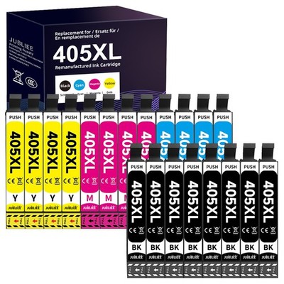 XXL Patronen Kompatibel Epson 405 XL WorkForce WF 3820 3825 7840 4820 4825 4830
