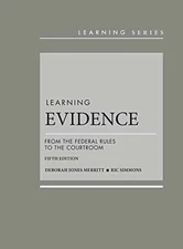 Learning Evidence: From the - Hardcover, by Merritt Deborah; Simmons - Very Good
