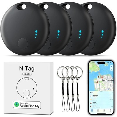 Tracker Tag 4 Packs Bluetooth Tracker, Smart Tag Locator Tracking Device, Keys F