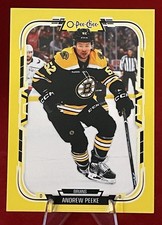2025-26 O-Pee-Chee #1 Andrew Peeke Yellow Border