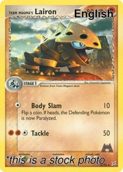 Team Magma's Lairon 20/95 EX Team Magma vs Team Aqua