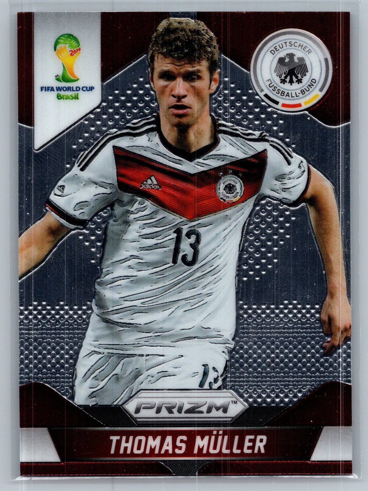 2014 Panini Prizm FIFA World Cup Brazil #93 Thomas Muller