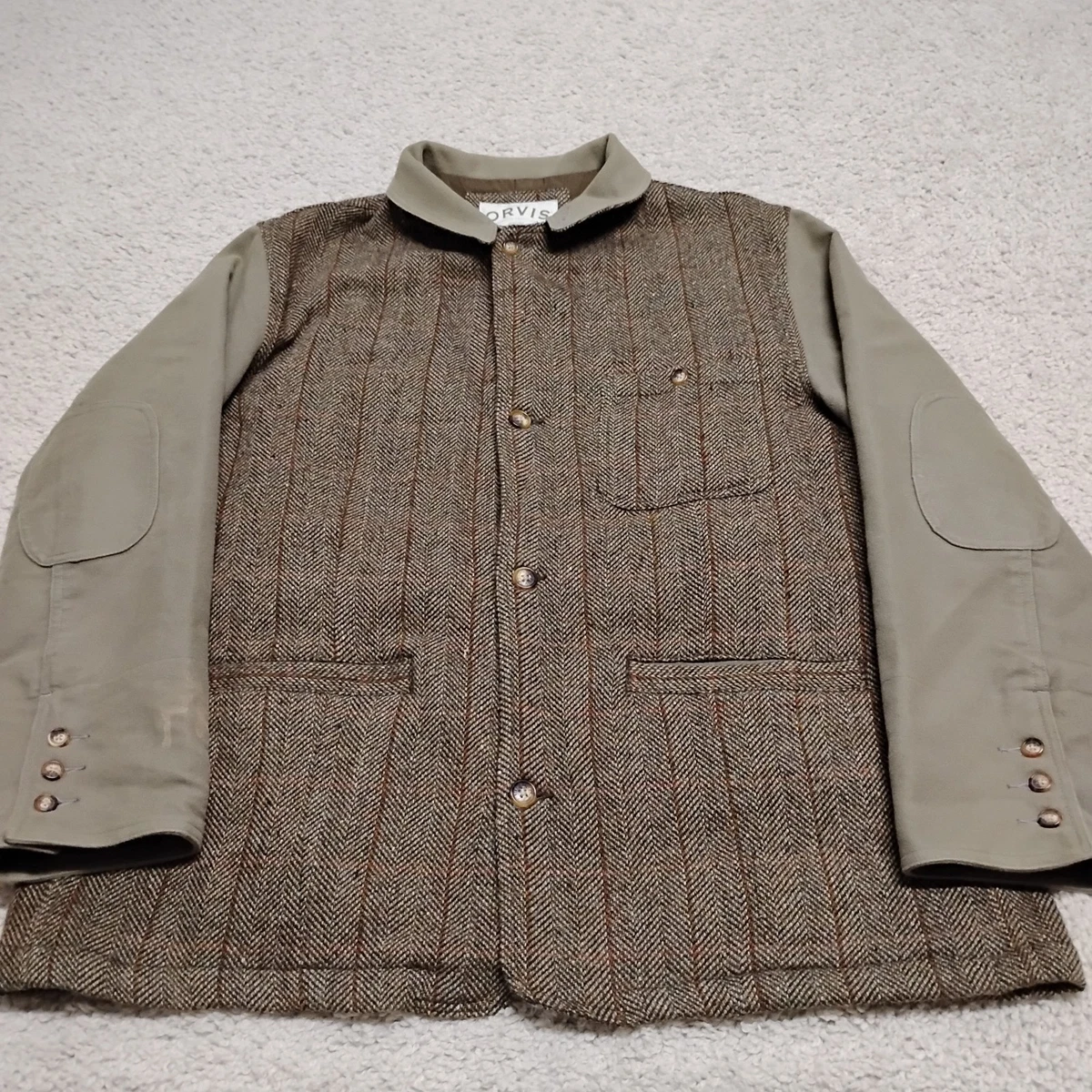 Vintage Harris Tweed Coat In Men's Coats & Jackets for sale - eBay
