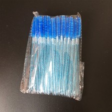 50Pcs Disposable Crystal Eyelash Brush Mascara Wands Applicator Grafting Eyel LE