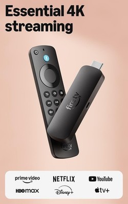 Fire TV Stick 4K Select (Newest Model), Start Streaming in 4K, Ai-Powered Search