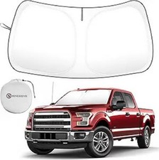 Car Windshield Sun Shade Compatible with 2015-20 Size: For 2015-2026 Ford F150