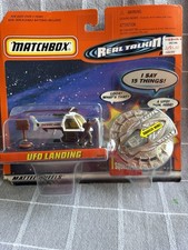 MATCHBOX 1998 UFO Landing Play Set 35240 Matchbox Real Talkin