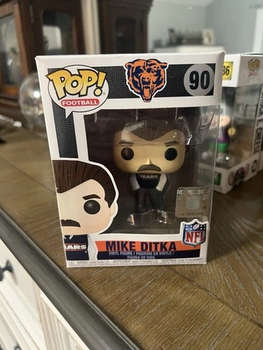 Funko Pop! Vinyl: NFL Mike Ditka Chicago Bears #90 Pop Football Figure In Box