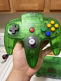 Jungle Green Nintendo 64 Bundle Tested And Working