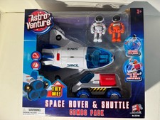 Astro Venture Space Rover Shuttle Combo Pack Playmind New Sealed see Video
