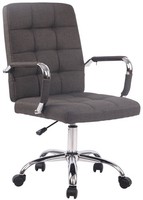 BüRostuhl Deli PRO Stoff Dunkelgrau