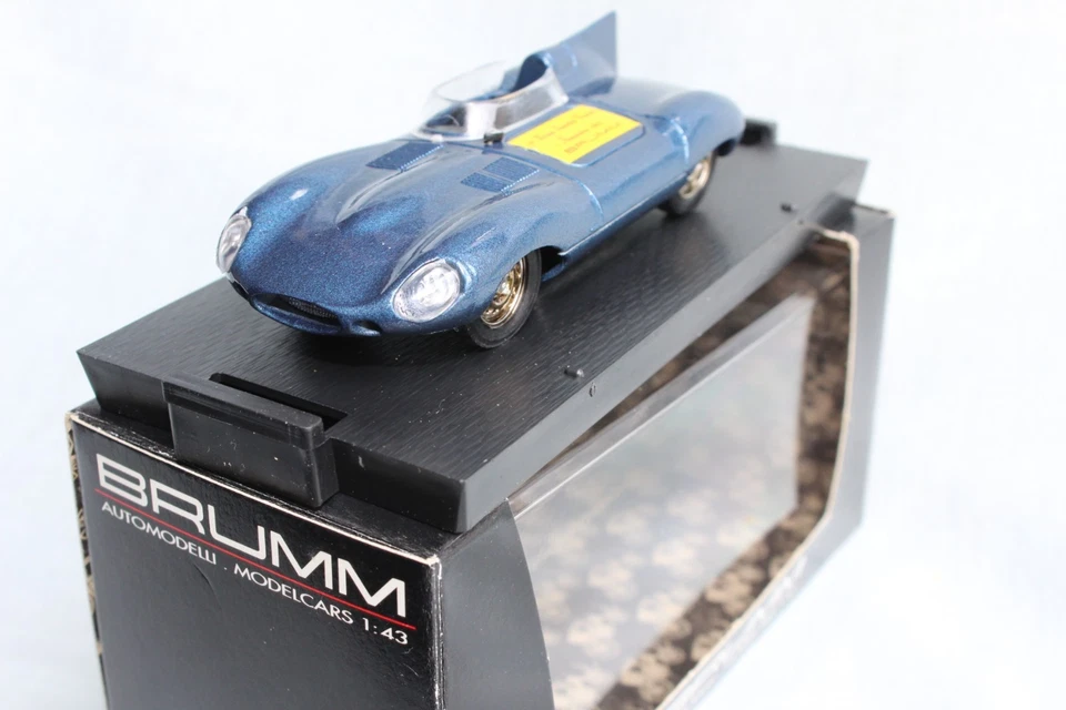 Brumm, Jaguar Dtype 1956, limited edition per 19a Borsa Scambio Verona 1994. Min - Immagine 2 di 3
