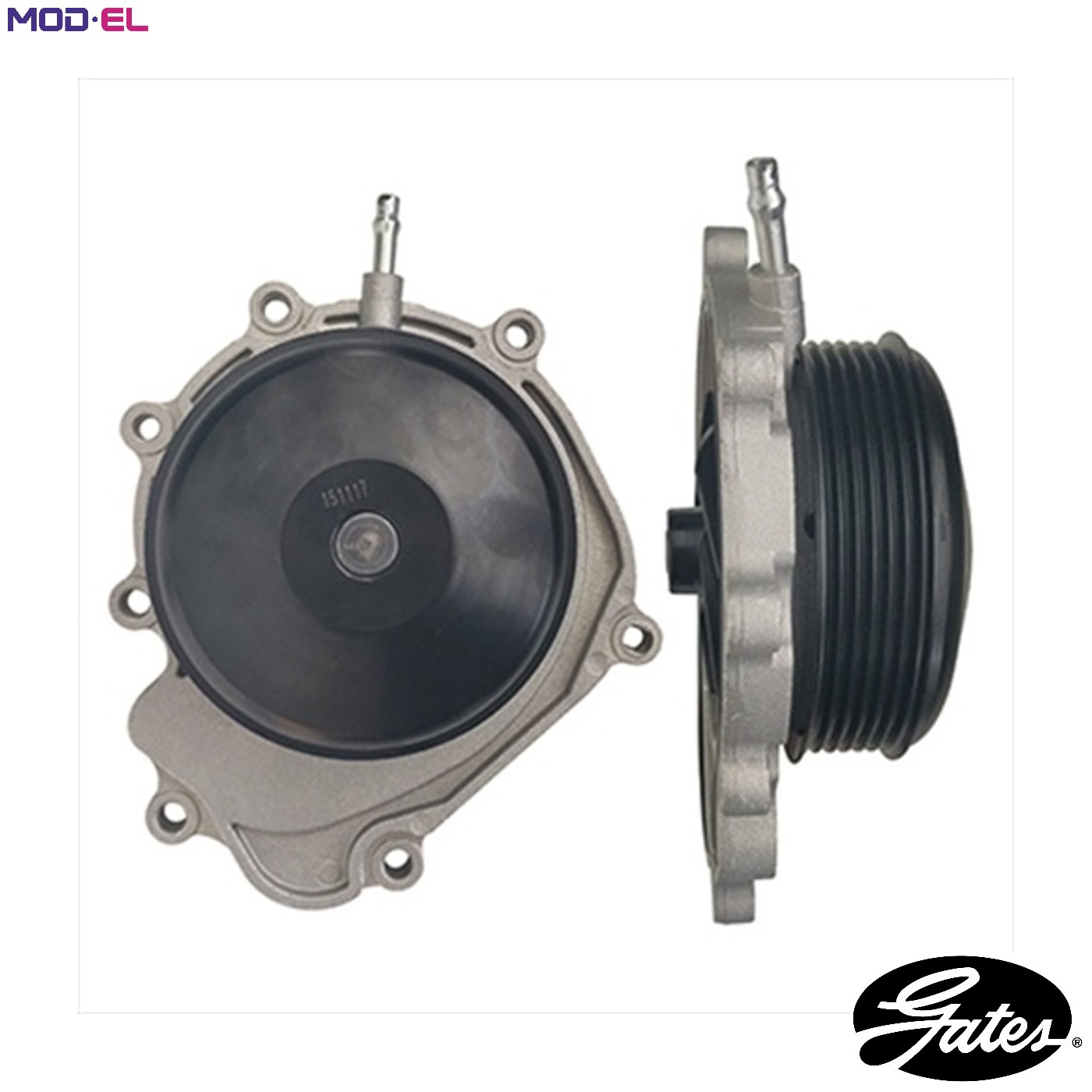 Water Pump WP0179 Gates Coolant 6512000100 6512000300 6512000200 651200030080 - Image 12