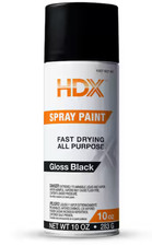 10 Oz. All Purpose Gloss Black Spray Paint 10 Oz. All Purpose Gloss Black Spray Paint