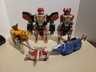 Vintage 90.s Bandai Power Rangers Megazord Figures All Original