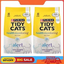 2 Pack Purina Tidy Cats Tidy Care Alert Health Monitoring Cat Litter