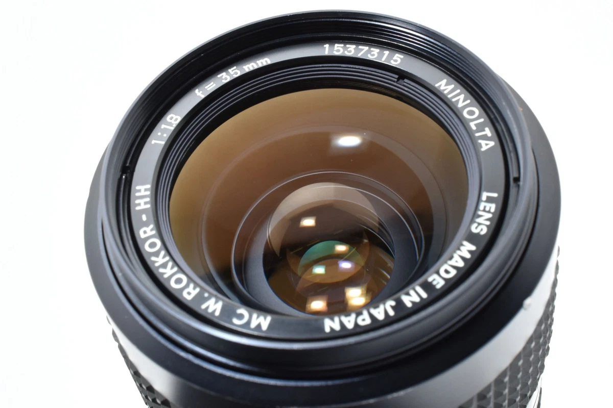 Minolta 35mm Focal f/1.8 Camera Lenses for sale - eBay