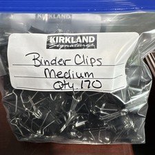 Binder Clips Medium 170 Pieces