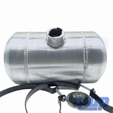 Universal 2.9 Gallon 8x14 Fuel Tank With Baffle 1/4 NPT Round Gas Tank Cell-Boat